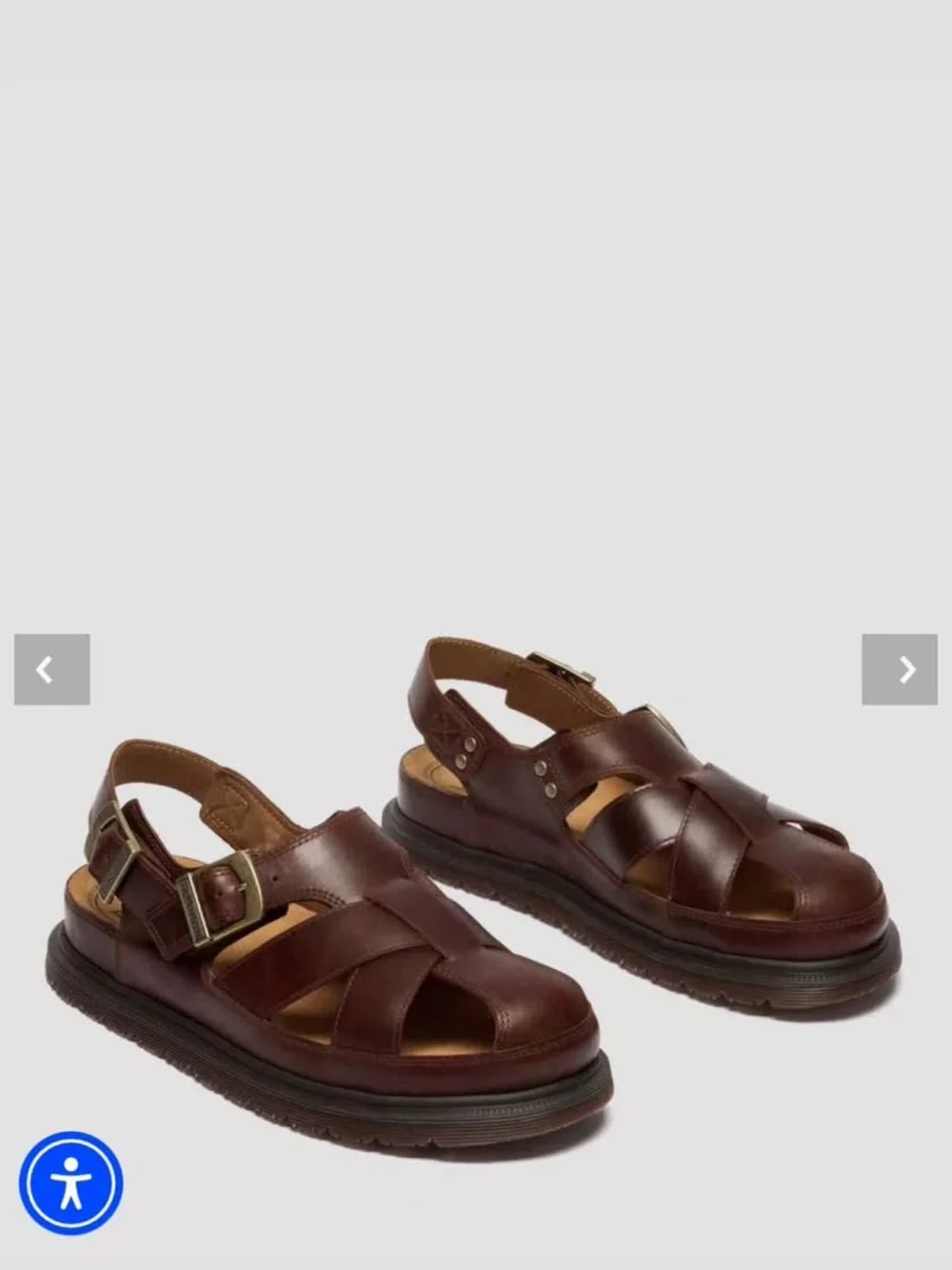 NWT Dr Martens Archive Sandal Men’s Size 12 Leather